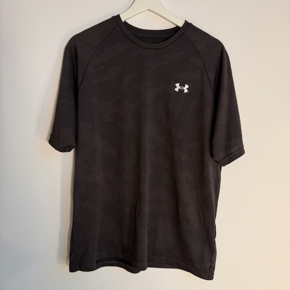 LG Black Camo Athletic Short Sleeve Tee